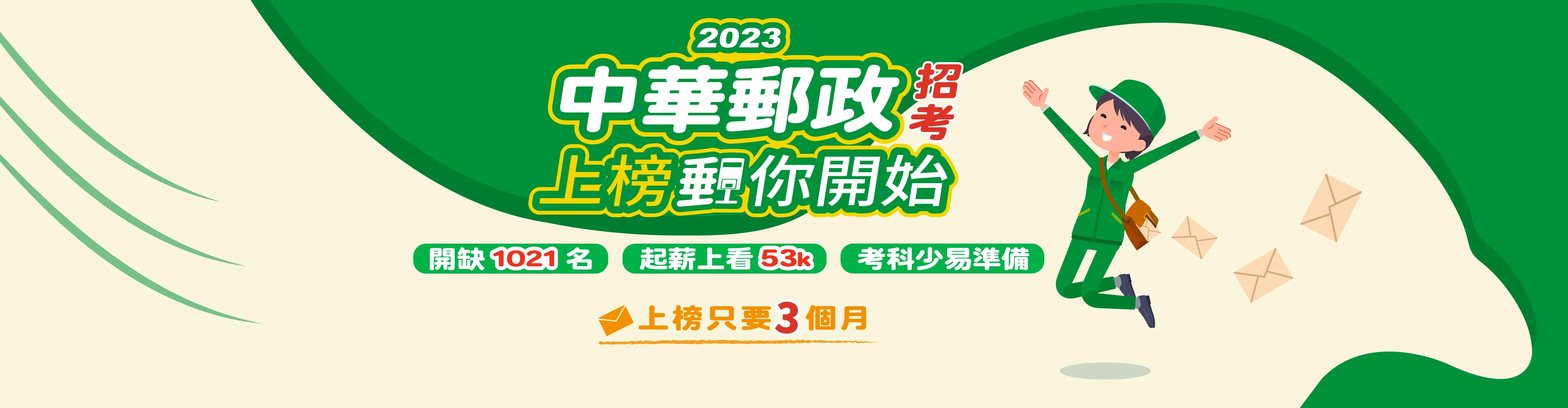 2023中華郵政招考
